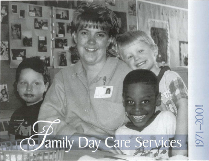 Click to open up chapters covering the period 1971 to 2001 in the book "For the Children", Family Day's History-