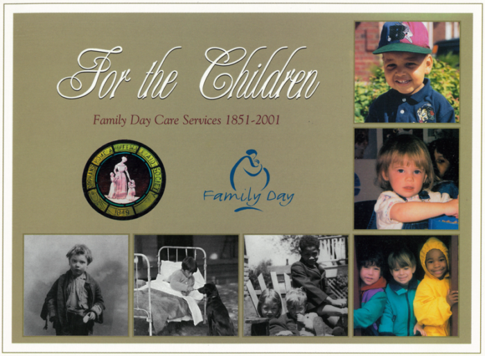 Click to open up the Introduction, Acknowledgements and Table of Contents of the book "For the Children", Family Day's History